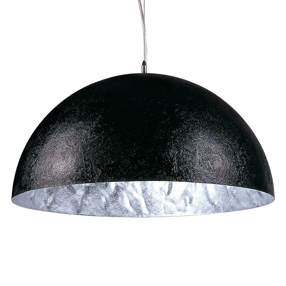 HÄNGELEUCHTE Blister Schwarz/Silber Ø 100cm - Schwarz, Kunststoff (100/100/40cm) - s.luce