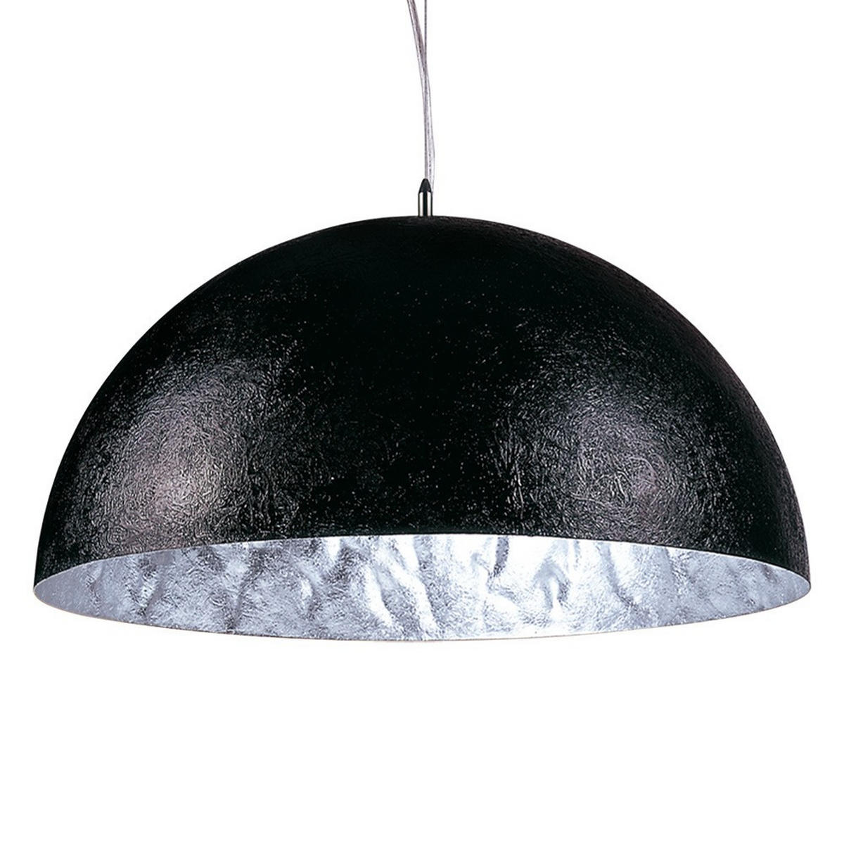 HÄNGELEUCHTE Blister Schwarz/Silber Ø 100cm - Schwarz, Kunststoff (100/100/40cm) - s.luce