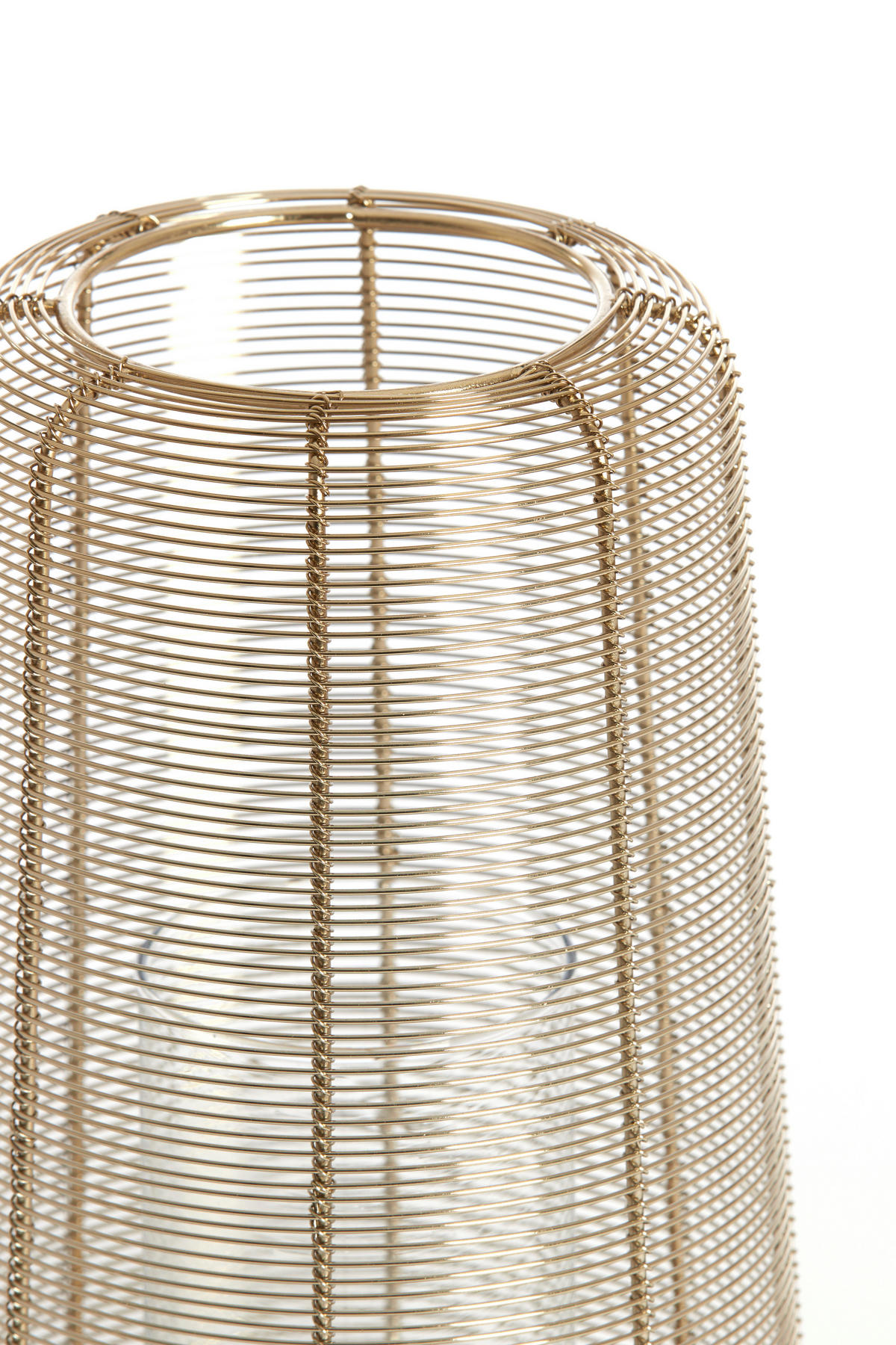 WINDLICHT Adeta Gold Ø19,5/30 cm - Goldfarben, Metall (19.5/30/19.5cm) - Light & Living