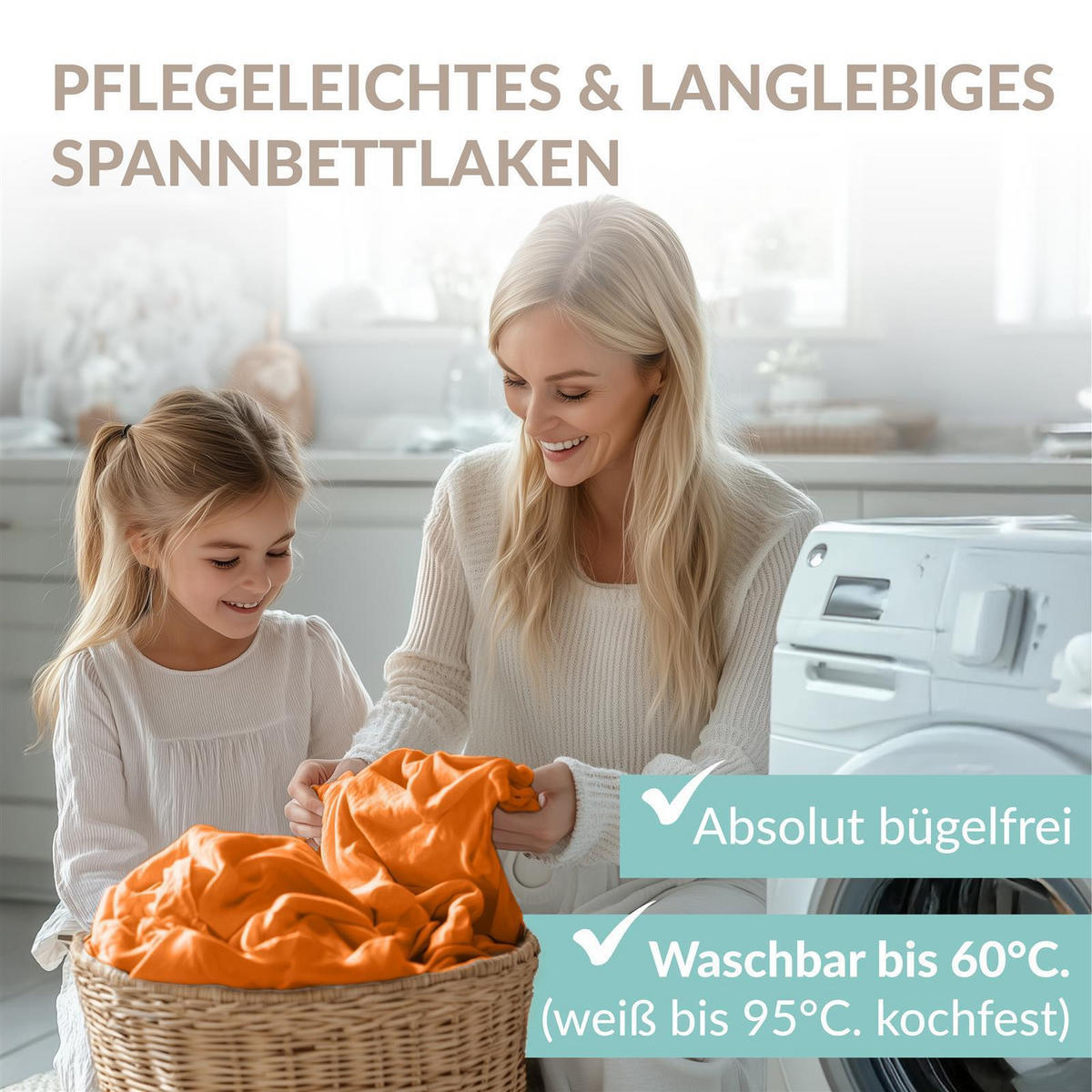 JERSEY-SPANNBETTTUCH 180x200 - 200x200 Große Bettlaken aus 100% Baumwolle, Spannbettlaken Laken Uni Orange - Orange, Textil (200/200cm) - Carpe Sonno