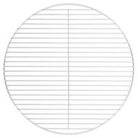 GRILLROST Rund Ø50 Cm 304 Edelstahl - Silberfarben, Metall (50/50cm) - vidaXL