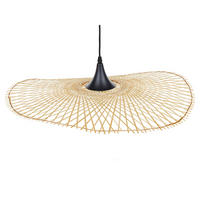 HÄNGELEUCHTE Floyd 62/62/128 cm - Hellbraun, Holz (62/62/128cm) - Beliani