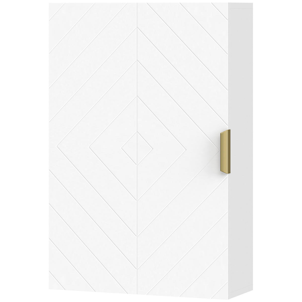 HÄNGESCHRANK DE-15872 mit verstellbarem Einlegeboden Weiß - Weiß, Holzwerkstoff (15/60/40cm) - ComfortXL