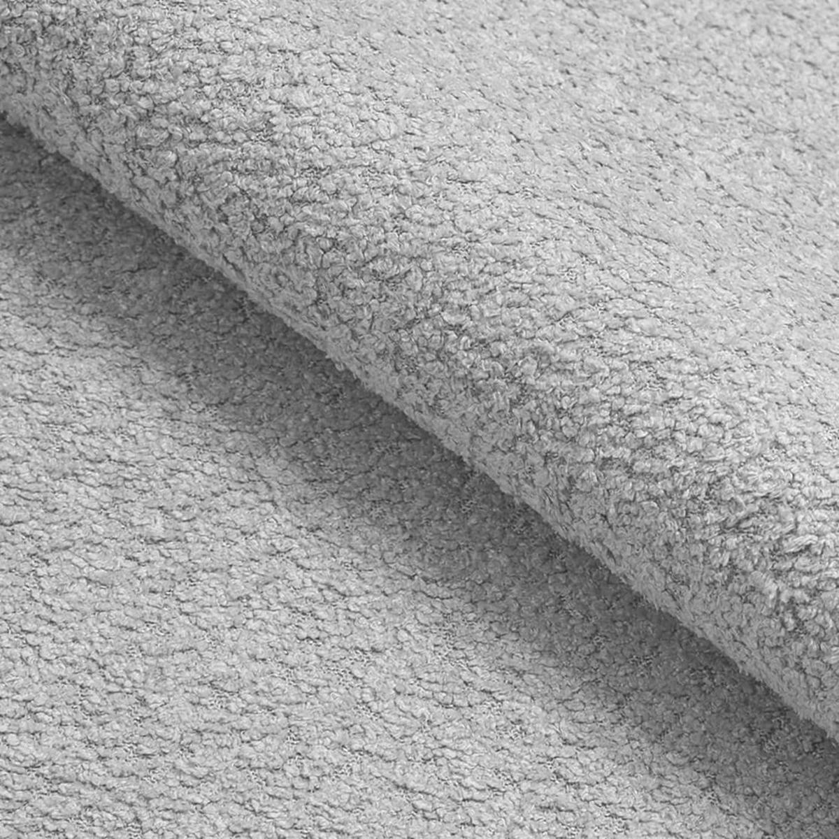 BETT 180x200 - Polsterbett mit Bettkasten und Metallrahmen - Modern Bett - Eleganter Catch Me-Stoff - Kollektion Alva Maxi - Hellgrau - Hellgrau, Holz/Textil (180/200cm) - Alpi-Möbel