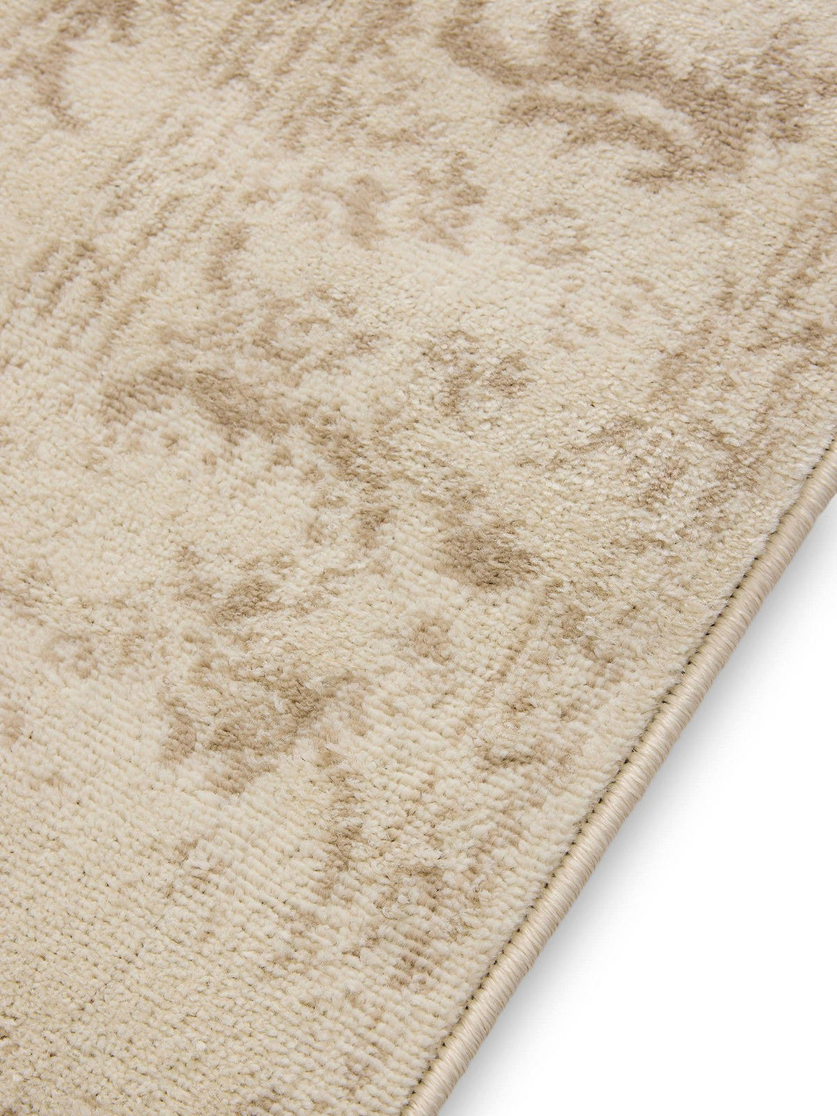 VINTAGE-TEPPICH Suki 140/200 cm - Beige/Creme, Kunststoff (140/200cm) - benuta