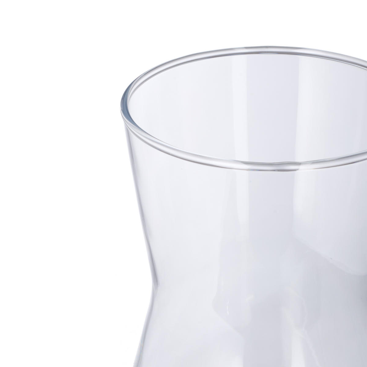 BLUMENVASE - Transparent, Glas (10.5/20cm) - Relaxdays