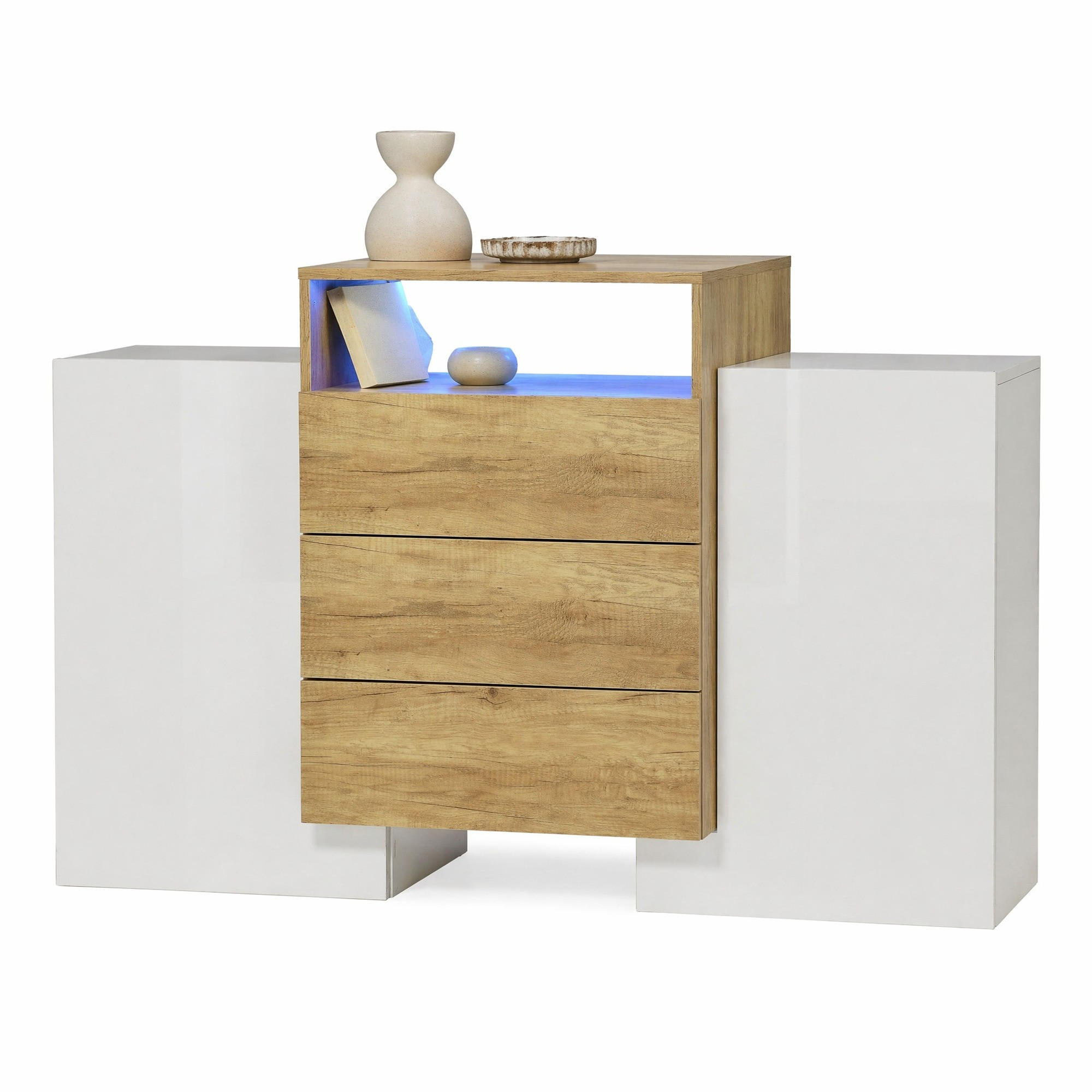 Meubliv Sideboard Braun 30x77.5x140 cm