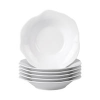 SUPPENTELLER Pura weiß ø 25,4 cm 6er Set - Weiß, Keramik (25.4cm) - Villeroy & Boch