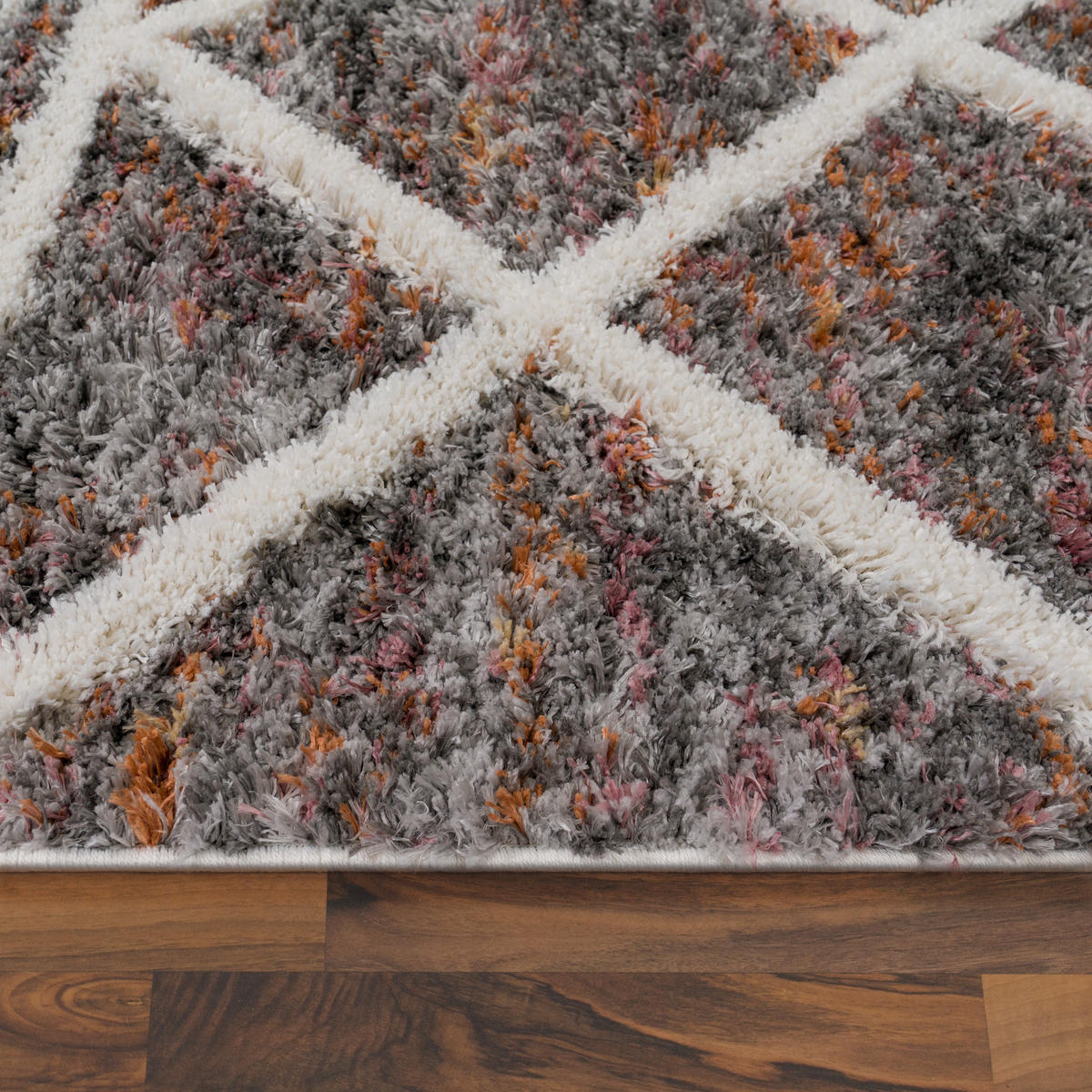 HOCHFLORTEPPICH 200/280 cm Monza 651 - Multicolor, Textil (200/280cm) - Paco Home