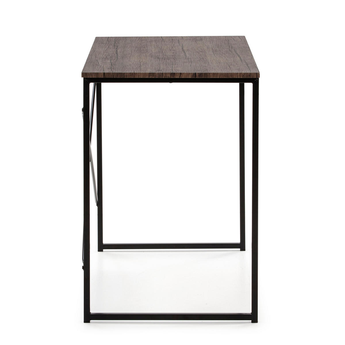 SCHREIBTISCH 90/50/74 Caceres Schwarz - Schwarz, Holzwerkstoff (50/90/74cm) - VS Venta-stock