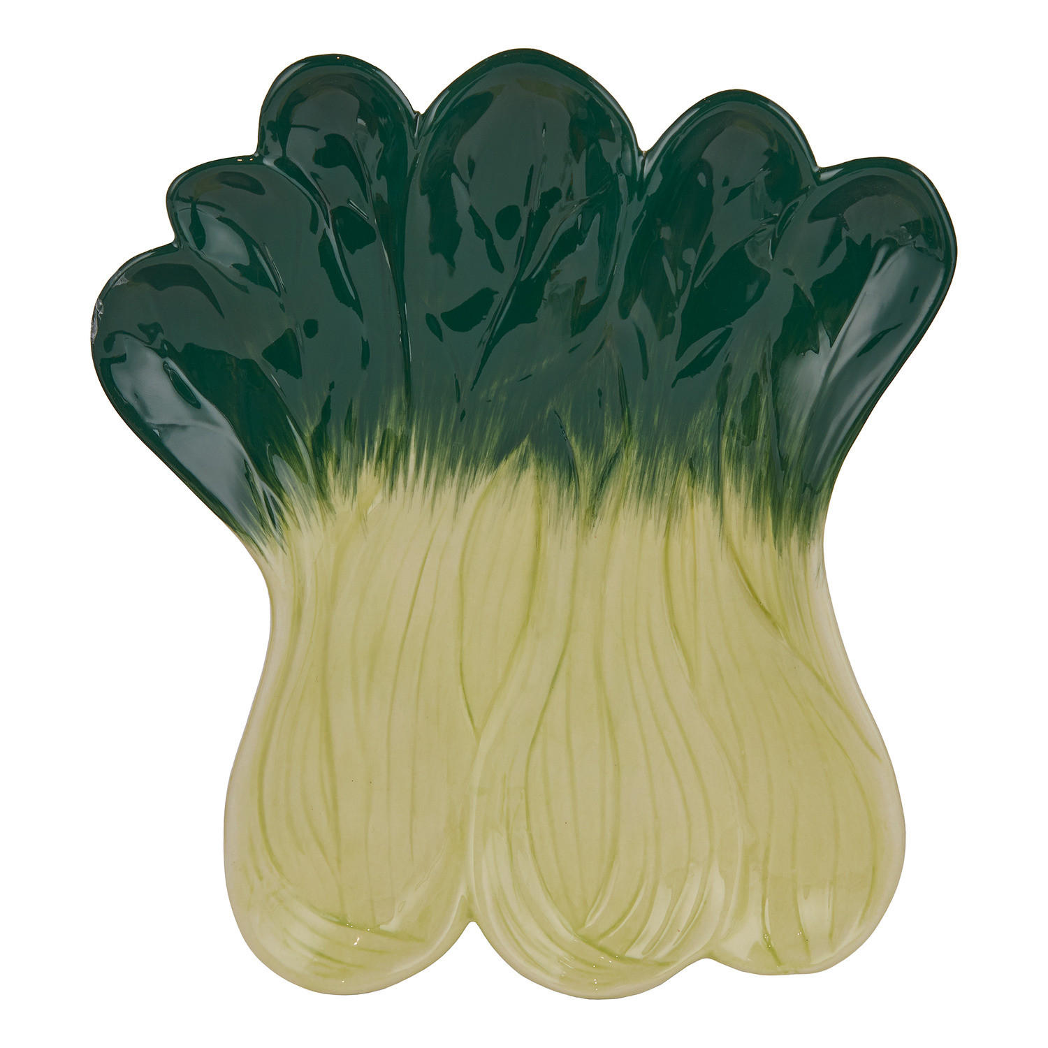 DEKOTELLER Pak Choi - Grün, Keramik (2cm) - Butlers
