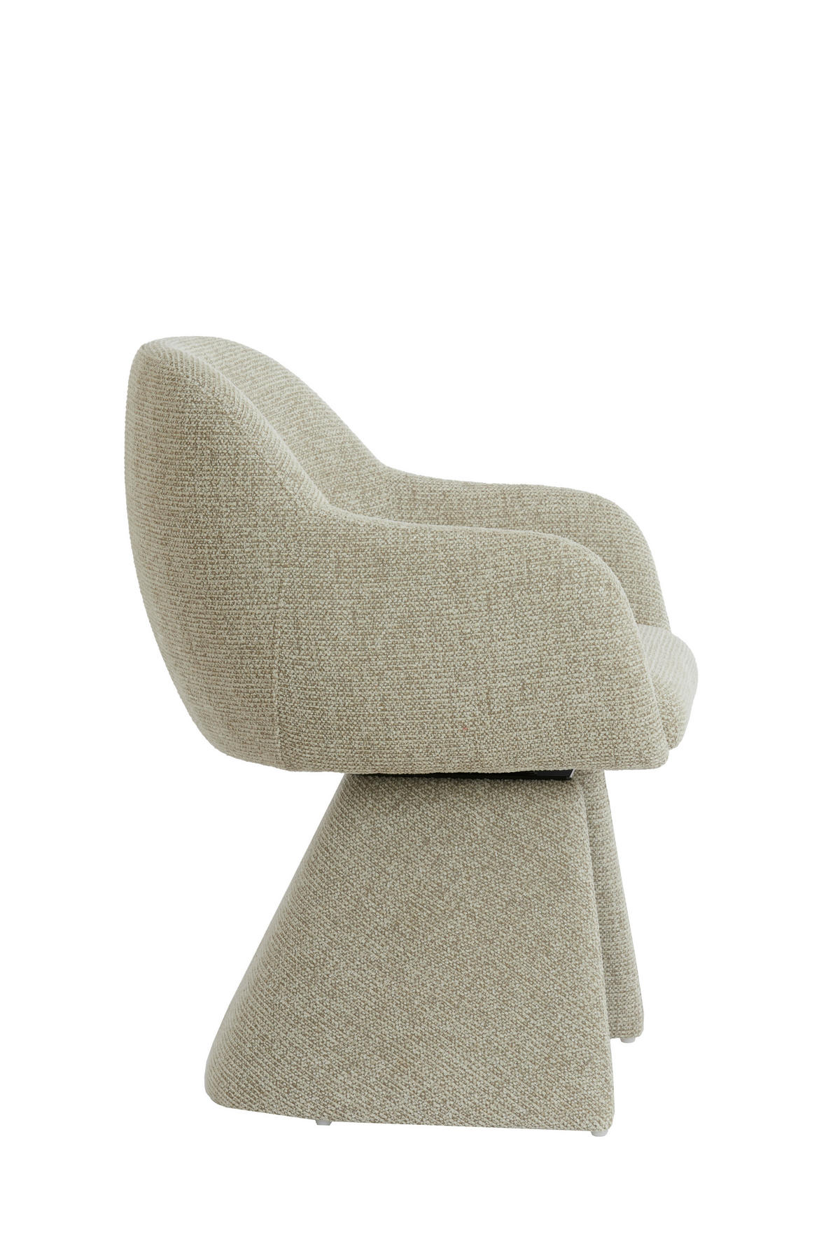 ESSZIMMERSTUHL Ronan Braun 58/51.5/81 cm - Braun, Textil (51.5/81/58cm) - Light & Living