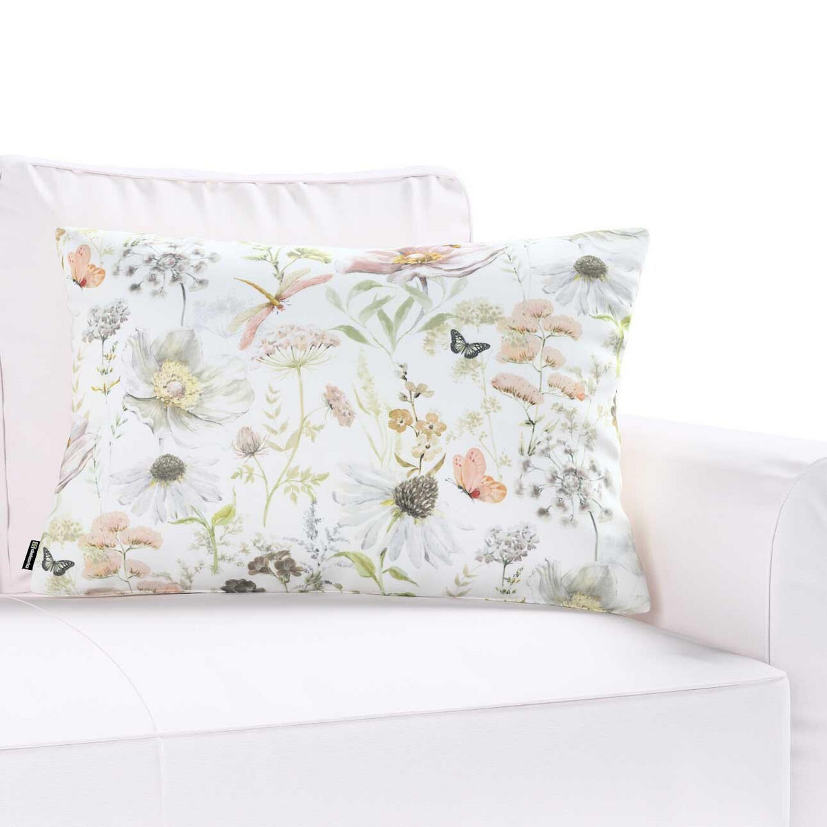 KISSENHÜLLE Arte beige, 47x28 cm - Beige, Textil (47/28cm) - Dekoria
