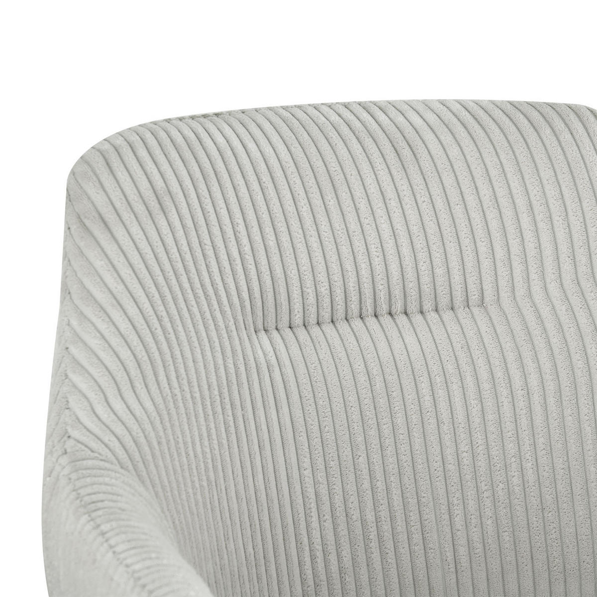 ARMLEHNSTUHL CYRUS 2 Stück - Hellgrau, Metall (56/80/60cm) - B&D Home