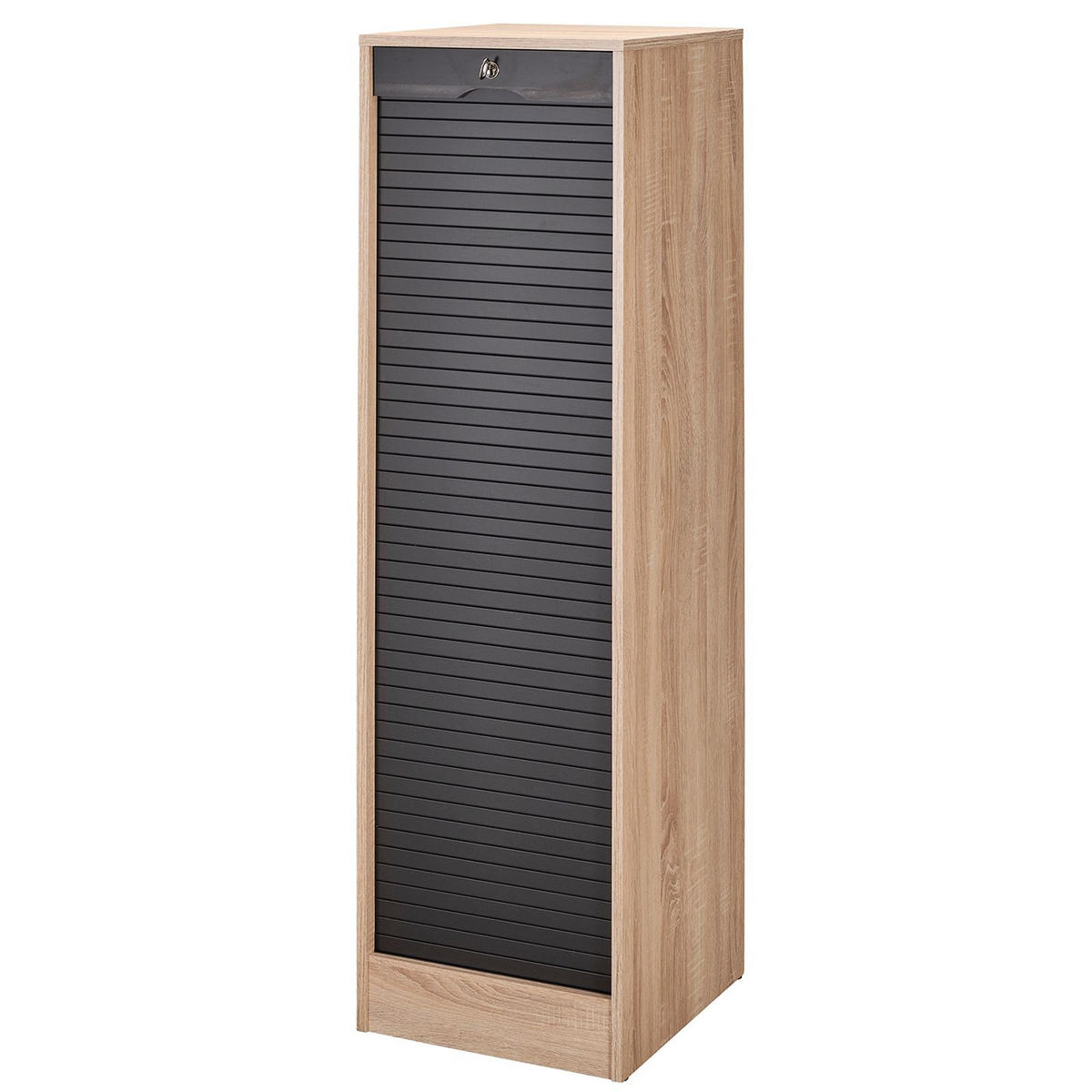 ROLLCONTAINER 44/42/141 cm - Schwarz, Holzwerkstoff (42/141/44cm) - Simmob