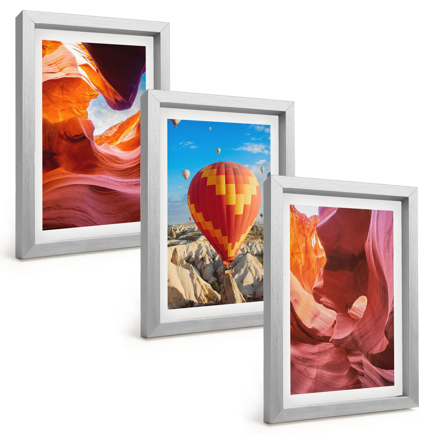 Tulup Bilder Silber 20x30 cm