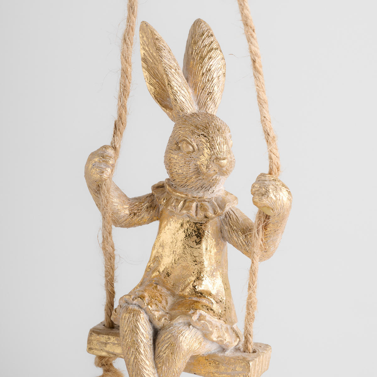 OSTERDEKO Jigglina - Goldfarben, Kunststoff (7/13/4.5cm) - home&you