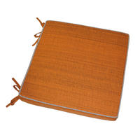 SITZKISSEN Outdoor 42/42 cm Orange Rost - Rostfarben, Textil (42/42/4cm) - TiborTex