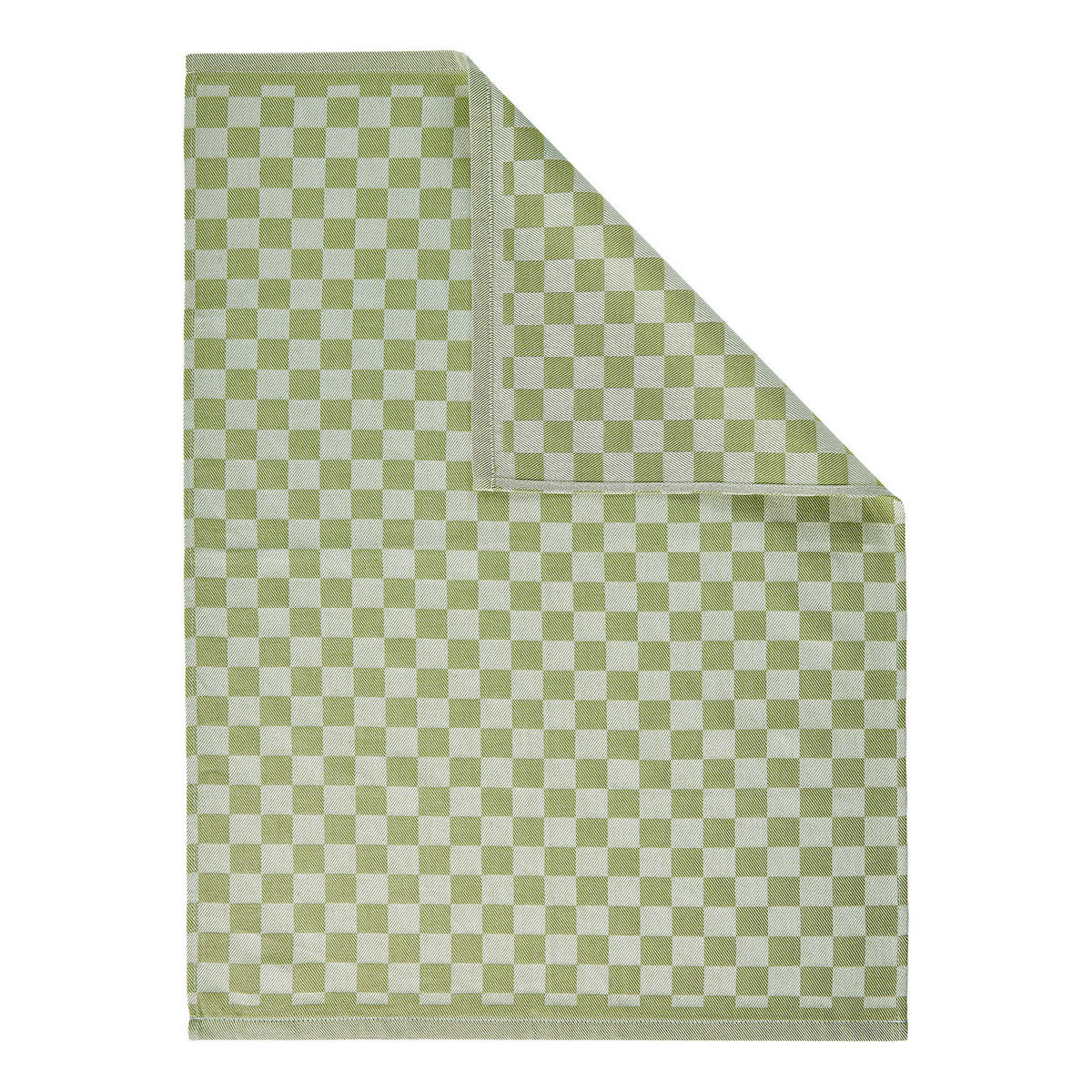 KÜCHENTUCH (3er-Set) Checker Style - Hellgrün, Textil (14/18cm) - Butlers