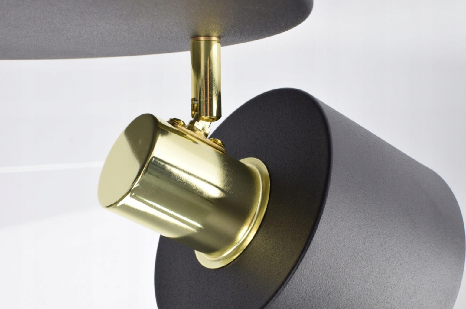 DECKENLEUCHTE BLACKSPOT - Goldfarben/Schwarz, Metall (12/60/20cm) - kiki design