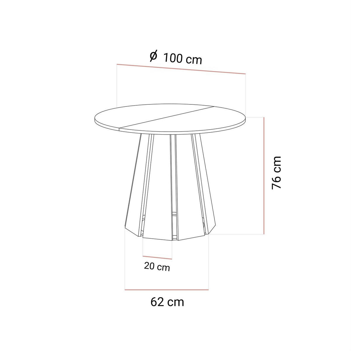 ESSTISCH SILVA ausziehbar, Nussbaum, 100-180cm - Nussbaumfarben, Holzwerkstoff (100/100/76cm) - Lookway