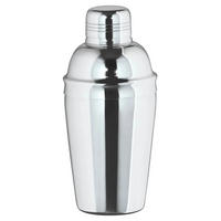 COCKTAIL Shaker - Edelstahlfarben, Metall (9/21/9cm) - ich-zapfe