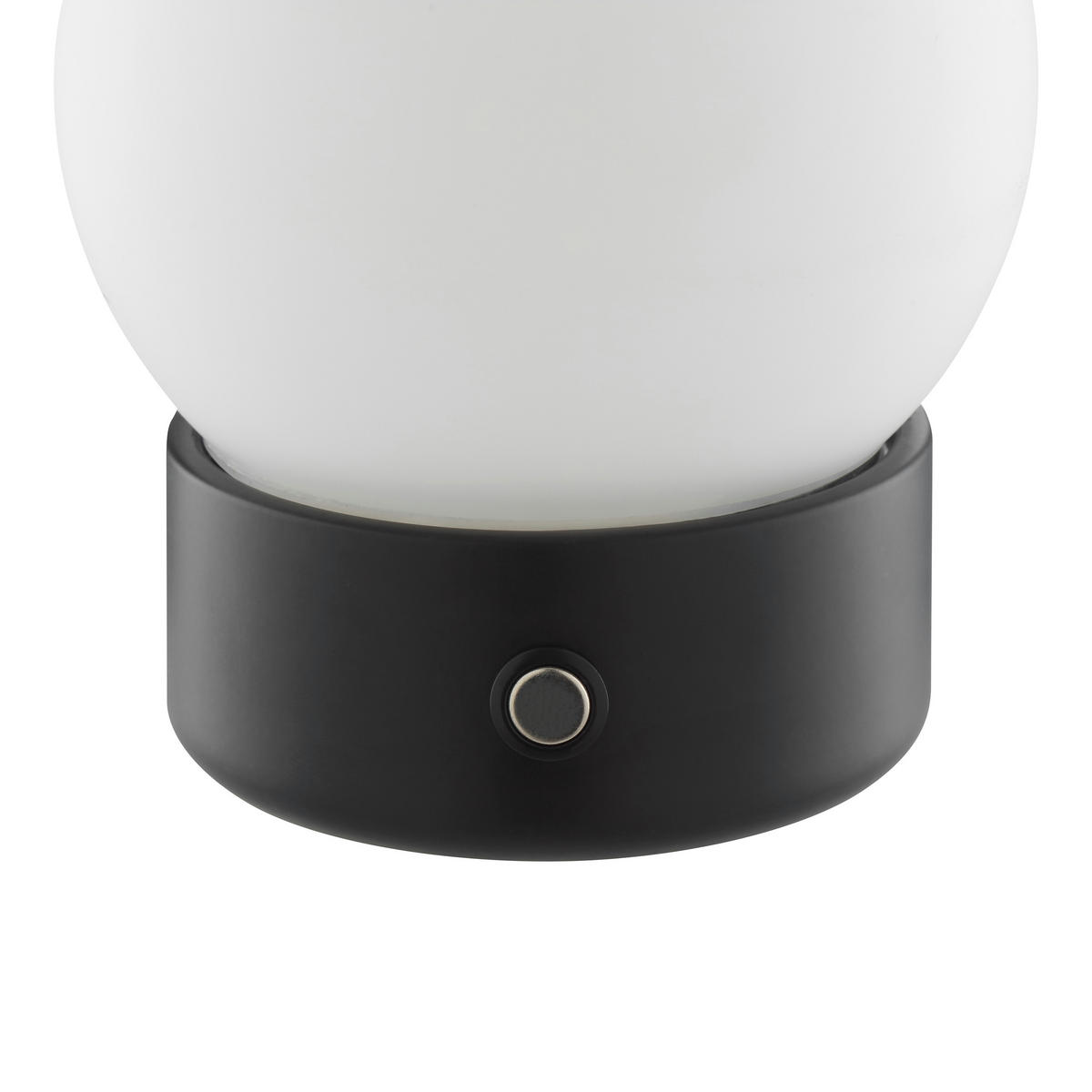 TISCHLEUCHTE Dori Weiß/Schwarz 10,5/10,5/12,8 cm - Multicolor, Glas (10.5/10.5/12.8cm) - Brilliant