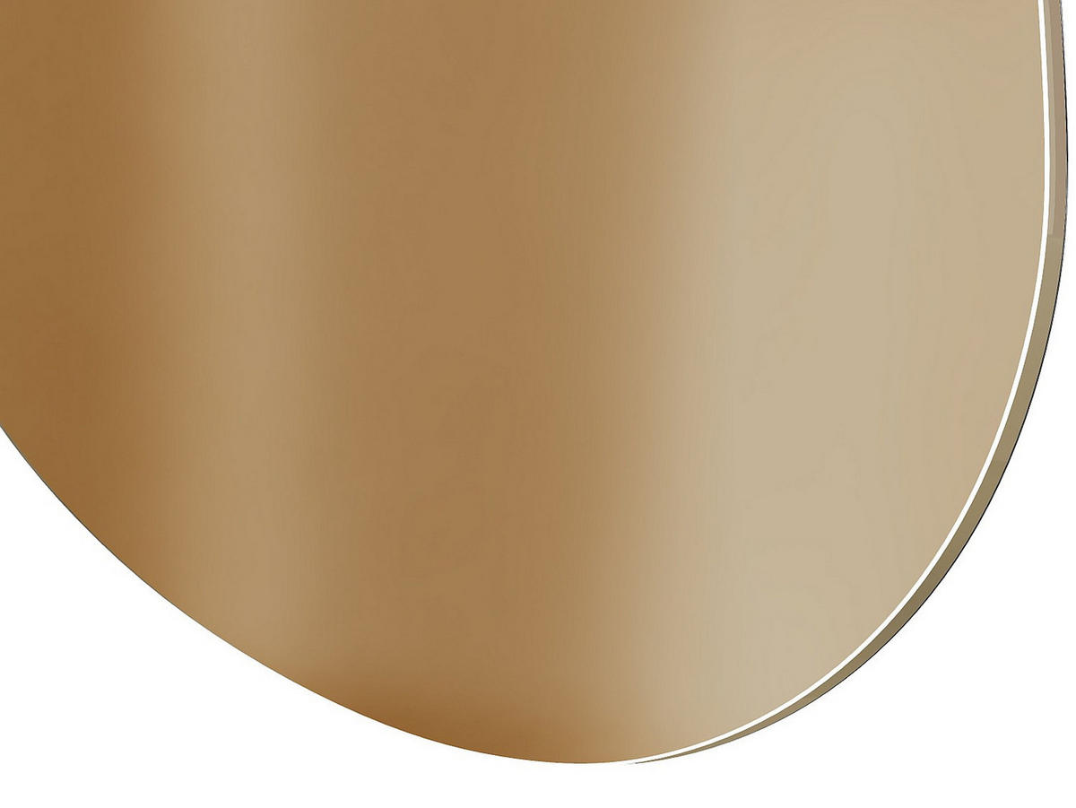 WANDSPIEGEL - 50 cm x 1 cm - Holz, Platte - Transparent - GUILINO - Transparent, Holz (50/68/1cm) - Vente-Unique