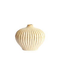 VAZE Lorito Braun 30/16/25 cm - Braun, Keramik (25cm) - Light & Living