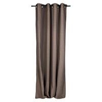 ÖSENSCHAL E-Fun blickdicht 140/250 cm   - Braun, Basics, Textil (140/250cm) - Esprit