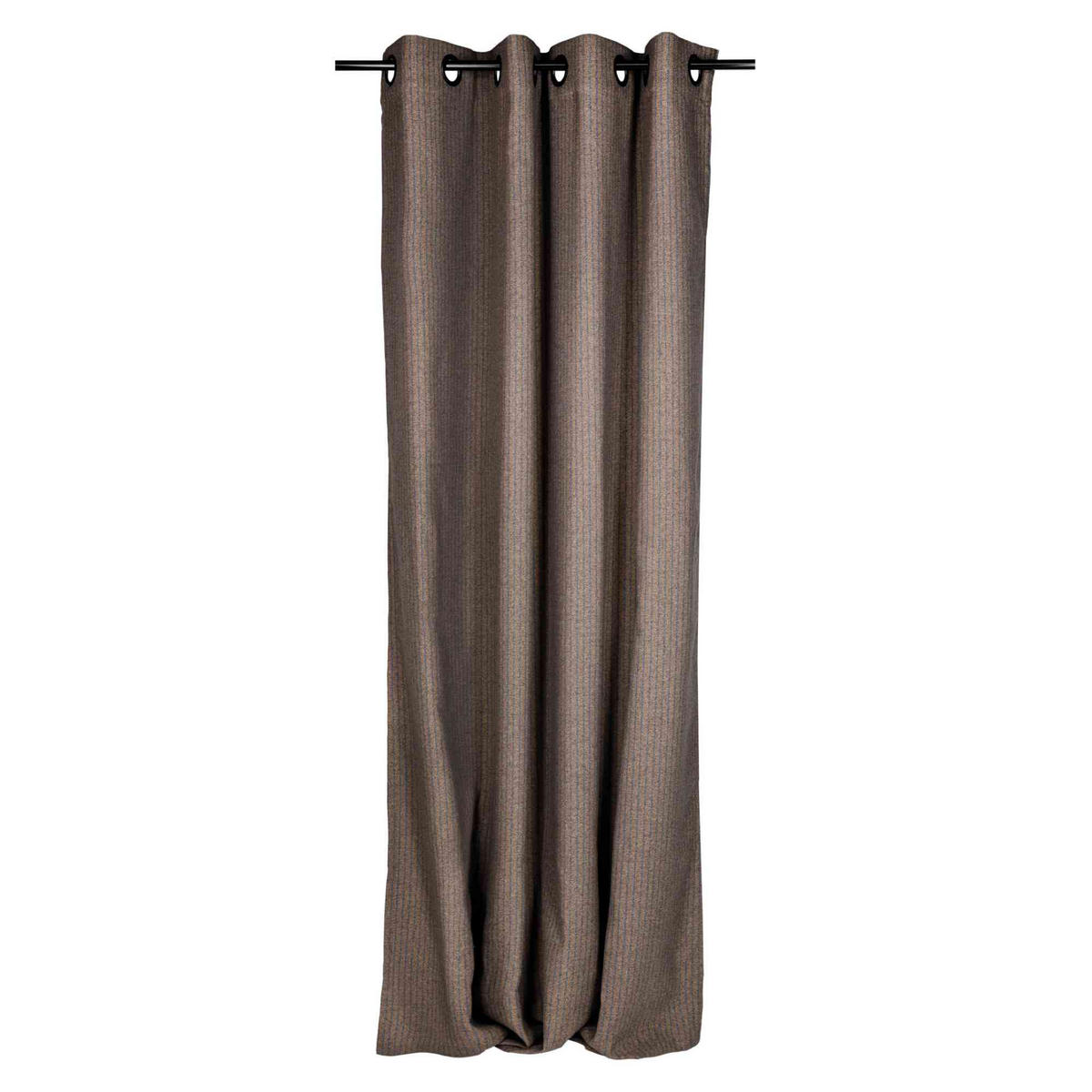 ÖSENSCHAL E-Fun blickdicht 140/250 cm   - Braun, Basics, Textil (140/250cm) - Esprit