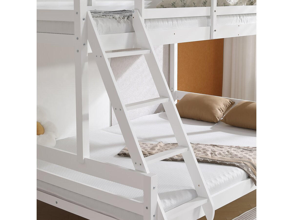 ETAGENBETT léa weiss - Weiß, Metall - Habitat Garten