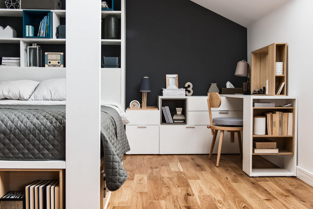 NACHTTISCH 4 YOU - Weiß, Holzwerkstoff (40.5/56/42cm) - Vox Möbel