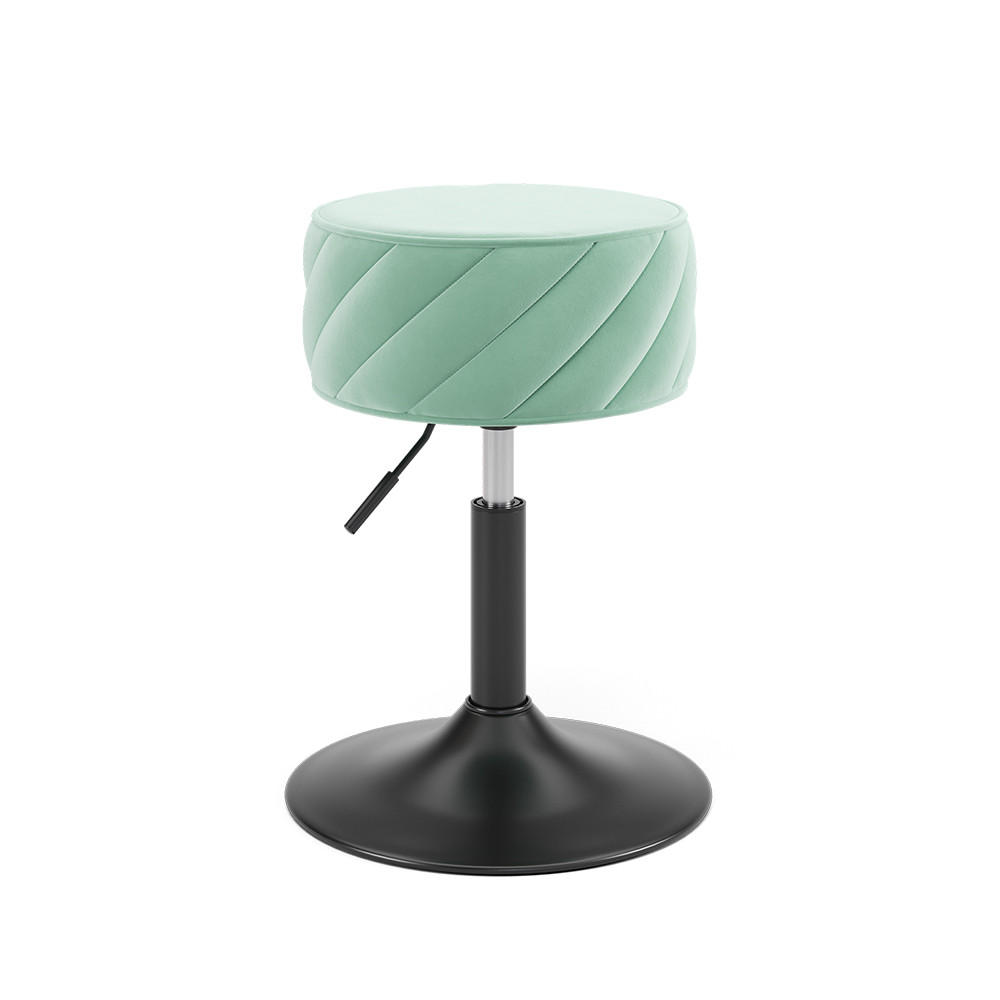 HOCKER Cherio Mintgrün 35 x 64 cm - Mintgrün, Textil (35/50.5/38.5cm) - Vicco