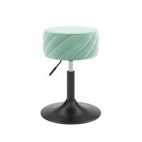 HOCKER Cherio Mintgrün 35 x 64 cm - Mintgrün, Textil (35/50.5/38.5cm) - Vicco