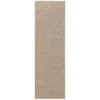 OUTDOORLÄUFER Iowa Taupe 80x300 cm - Taupe, Kunststoff (80/300cm) - benuta