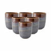 BECHER OHNE HENKEL Lave Beige 400 ml 6er Set - Beige, Keramik (0.4L) - like.Villeroy & Boch