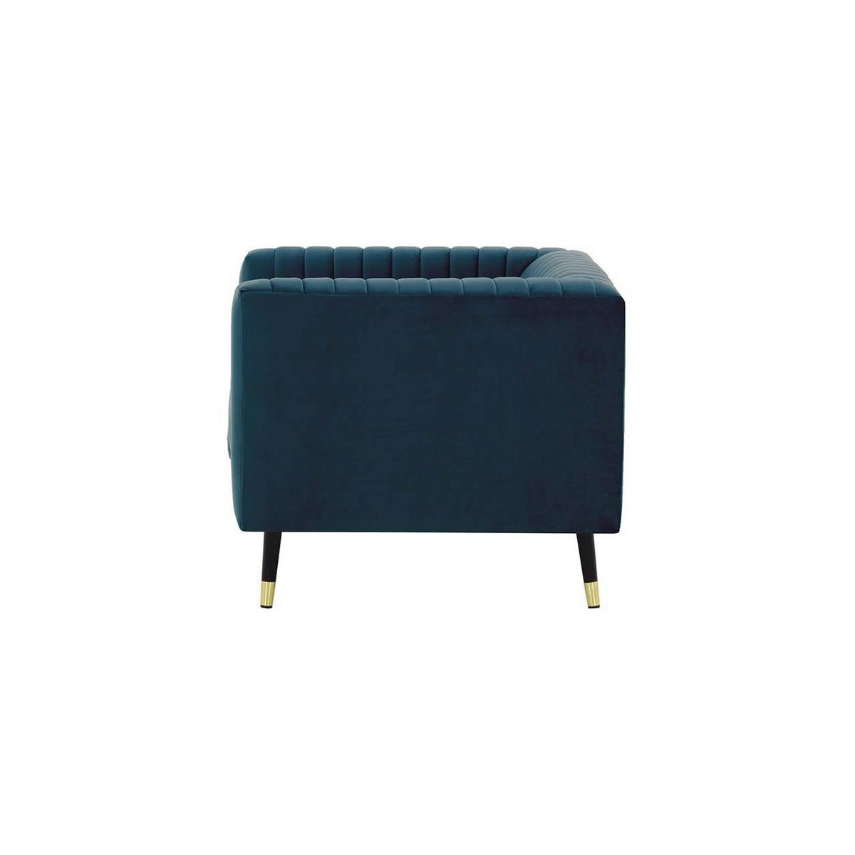 SESSEL Slender-Velluto 11 - Dunkelblau, Holz/Textil (99/71/83cm) - SLF24