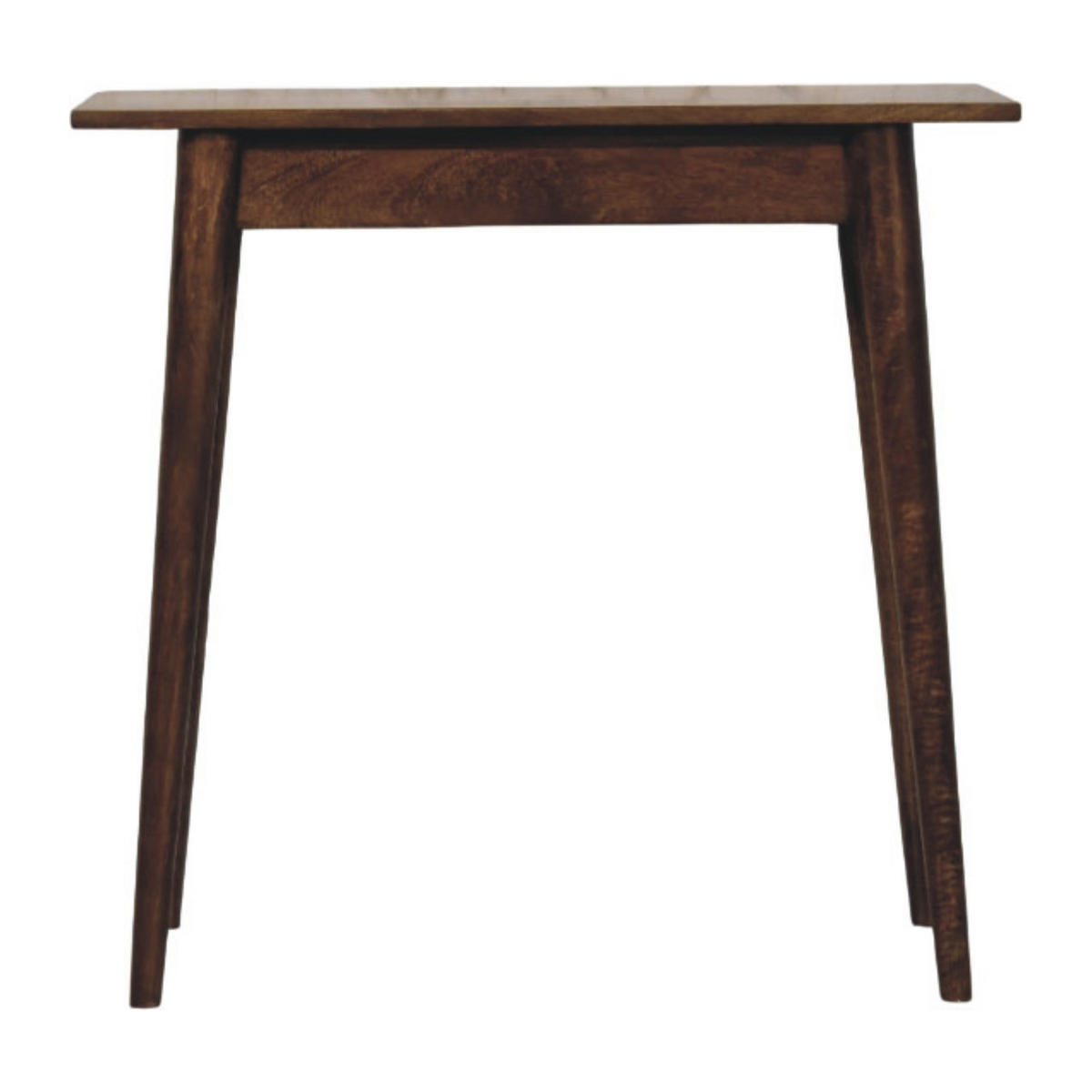 SCHREIBTISCH Klassisches Grau-Finish, 1 Schublade, Dunkelbraun - Dunkelbraun/Braun, Holz (80/35/77cm) - Artisan Furniture