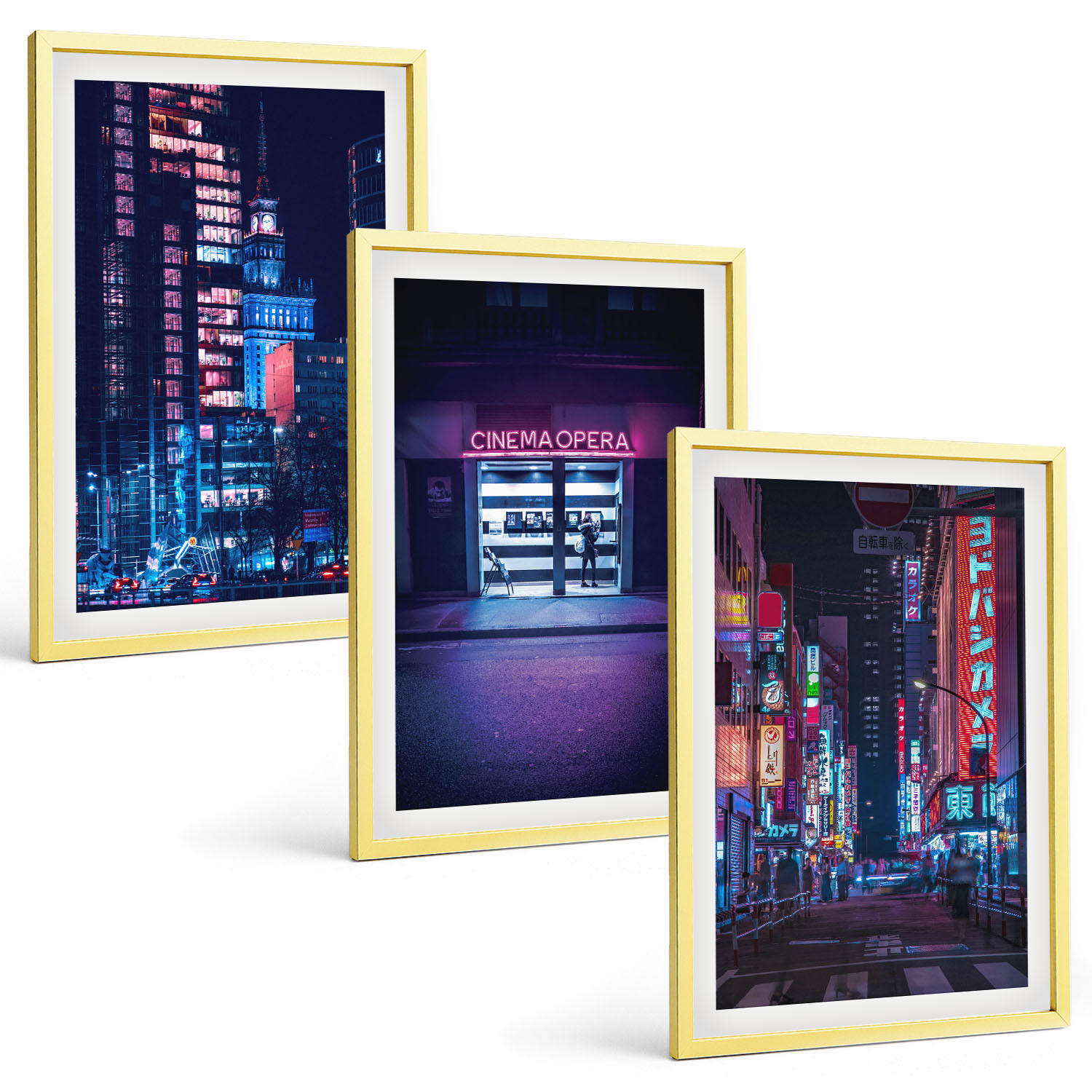 Tulup Bilder Gold 40x60 cm