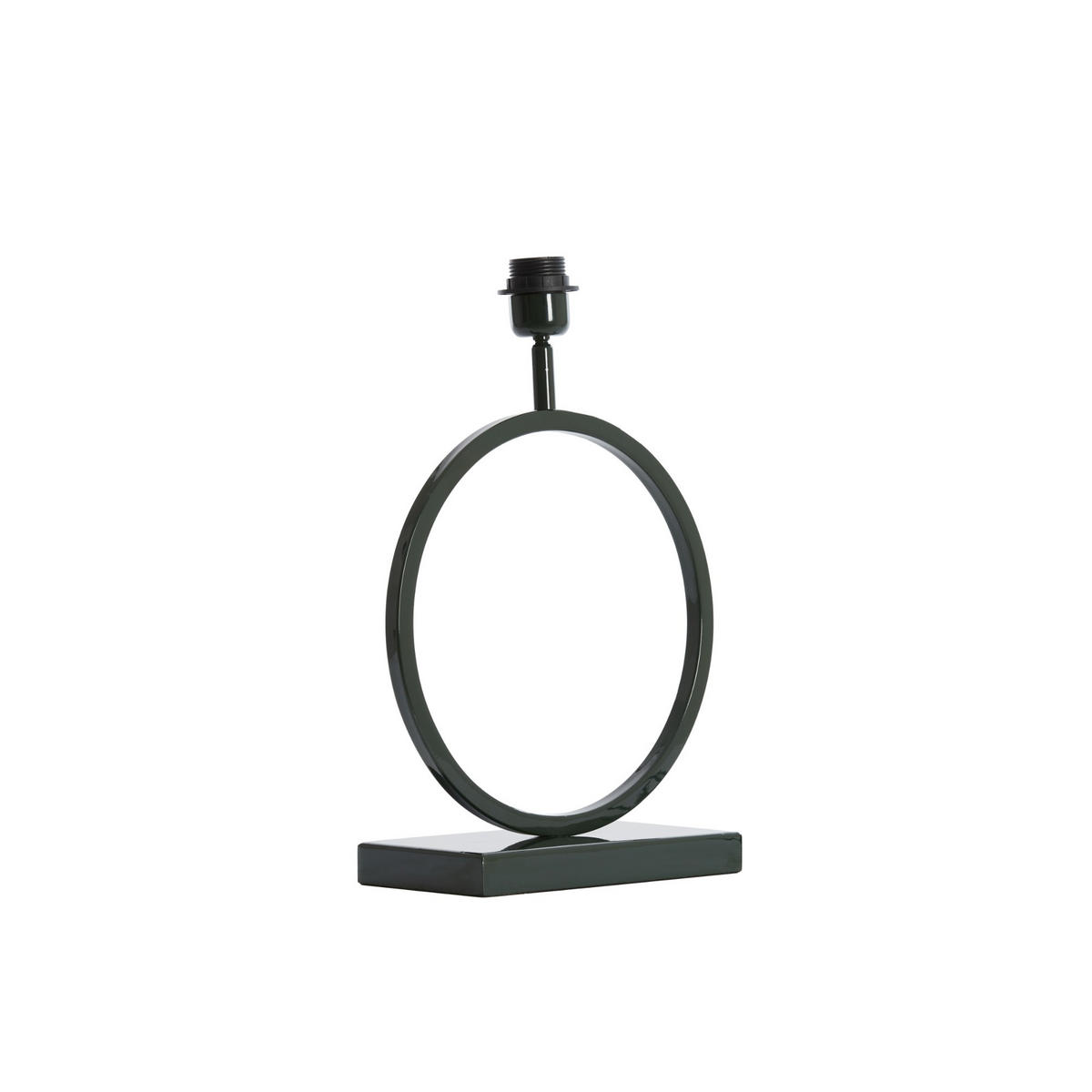 LAMPENFUSS Liva Grün 30/12.5/43 cm - Grün, Metall (30/12.5/43cm) - Light & Living