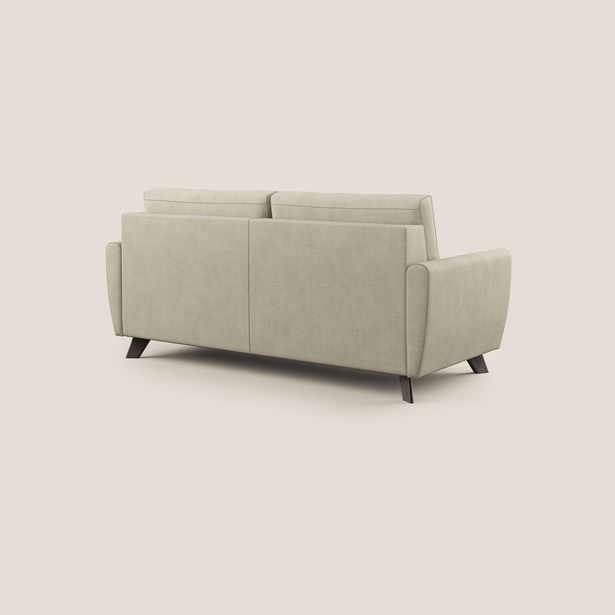 SCHLAFSOFA Callisto - Creme, Textil (208/97/96cm) - Divani.store