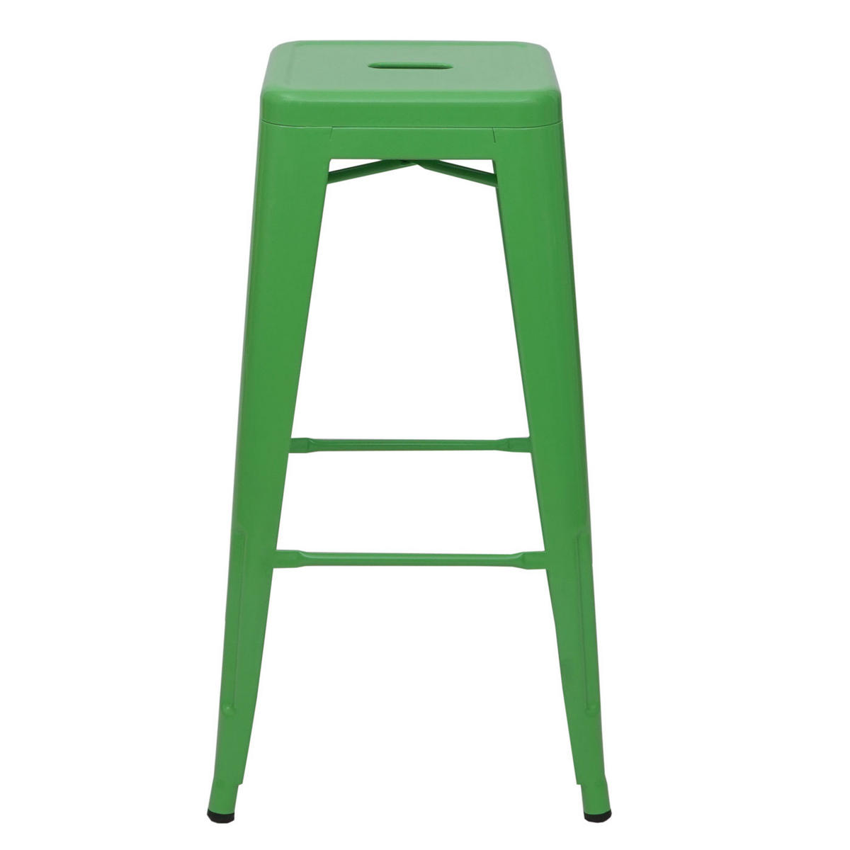BARHOCKER METALL Grün 4er-Set - Grün, Metall (43/77/43cm) - MCW