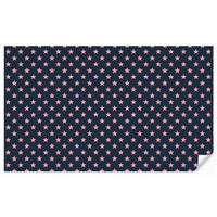 KINDERTAPETE - Muster - Sterne - Rosa - 400x240 cm - Anthrazit, Papier (400/240cm) - OnlyWow