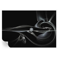FOTOTAPETE 152x104 cm - Flüssigkeitsleitungen - Schwarz, Textil (152/104cm) - Wallfluent