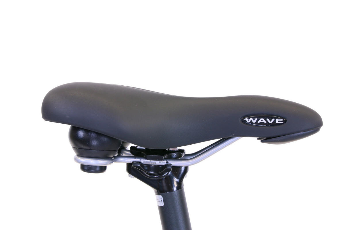 E-TREKKING Bafang Gent E-Bike Blau 28 Zoll Gr:50 - Blau, Metall (50cm) - Hawk Bikes
