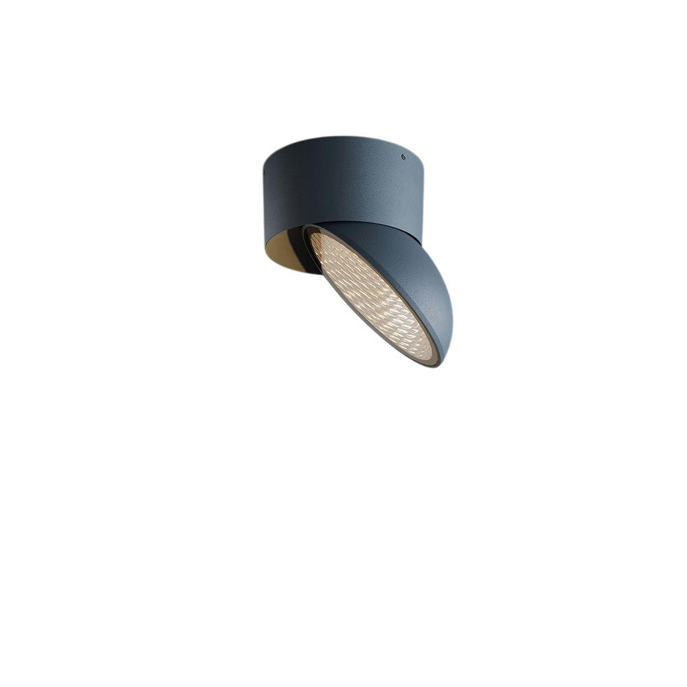 s.luce Led-Aufbauleuchte Anthrazit 13x8.2x13 cm