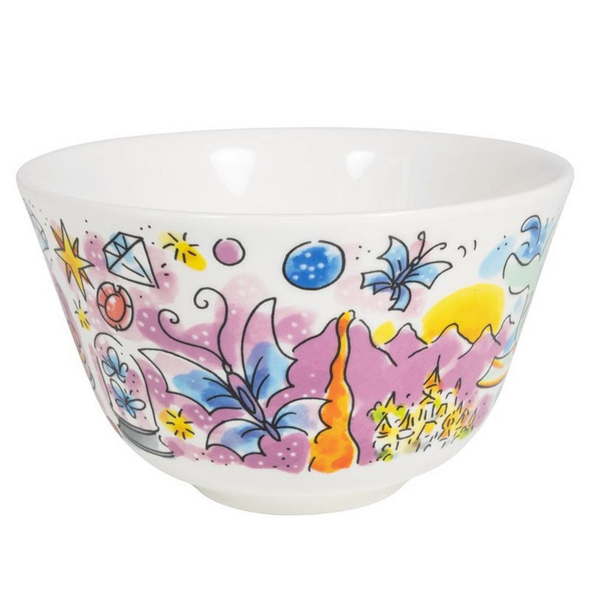 SCHALE Symbolica in Bunt - 14cm - Multicolor, Keramik (14.3/9/14.3cm) - Blond Amsterdam