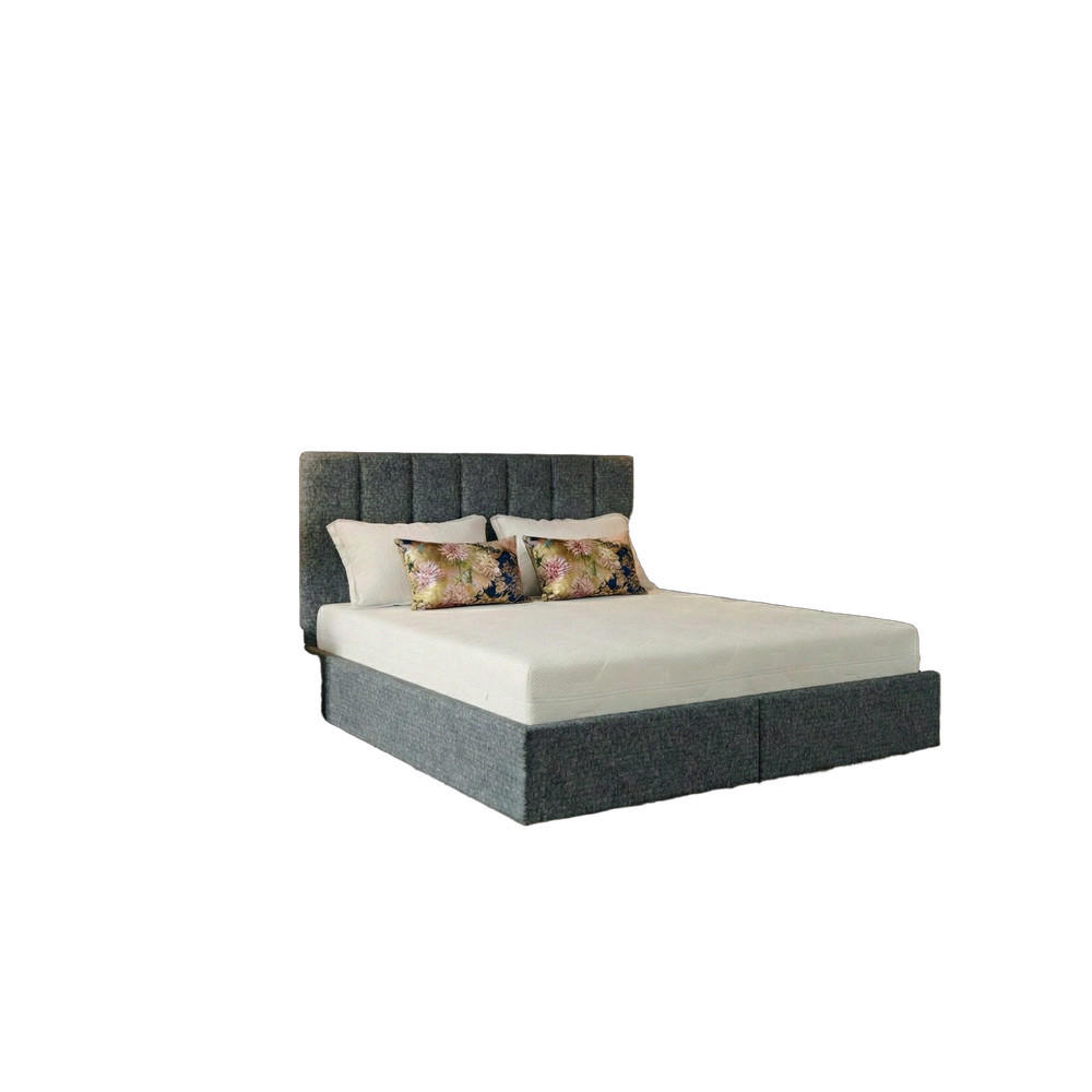 B&B Home Boxbett Dunkelgrau 160x200 cm