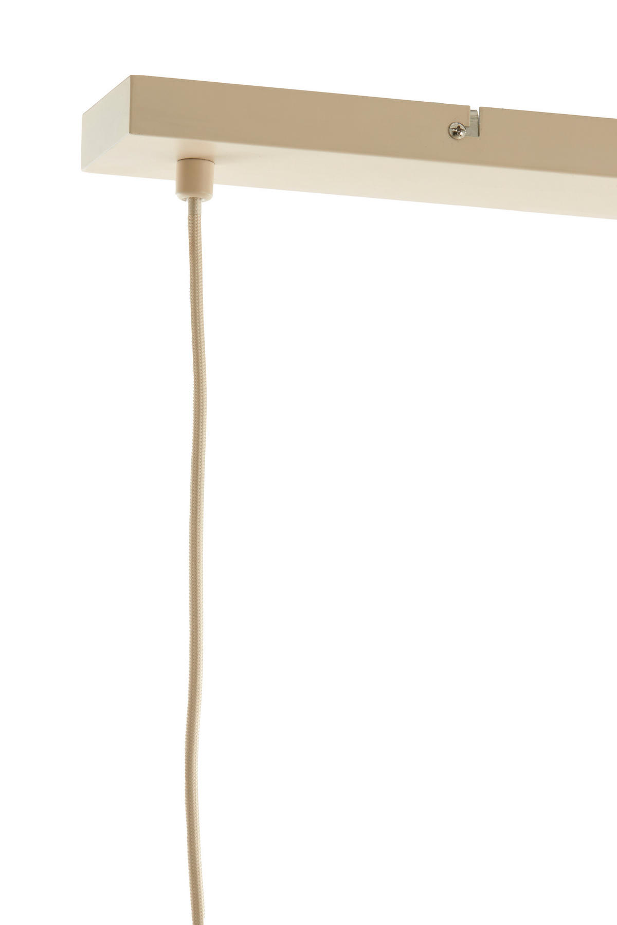 HÄNGELAMPE Itela Braun Ø80/40 cm - Braun, Textil (80/8/40cm) - Light & Living